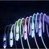 2-in-1-2 Fast Charging Braided Data Cable 1M