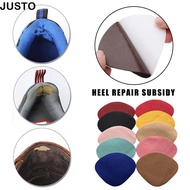 JUSTO 4pcs/set Heel Repair Subsidy Fashion Cobbler Protector Sneaker Lined Patch