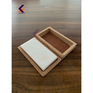 Batu Asah Original Arkansas / Genuine Arkansas Hard (Fine) Tools Sharpening Bench Stone