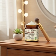 Daily Face Cream with Donkey Milk, Collagen & Vitamin C, 80g, Four Seasons