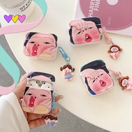 Funny Girl Cute Airpods Case Airpods Pro 2 Case Airpods Gen3 Case Silicone Airpods Gen2 Case Airpods Cases Covers