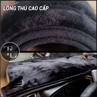 Thảm taplo xe Mg5 da carbon nhung lông cừu có đế chống trượt 3 lớp dày dặn bảo hành 12 tháng