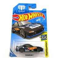 2019 Hot wheels 1:64 Car 95 RX-7 pack from the metal generation Diecast cars collect children toys car for