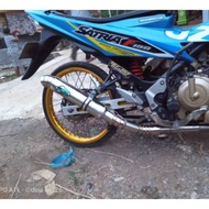 Jrm satria fu sonic vixsion mx CS1 bison racing Exhaust