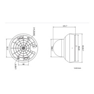 Hikvision 1332 33300 8cm Infrared PT Ball DS-2DE2D40IW-DE3/W/XM (C0) (SMBG) (S6