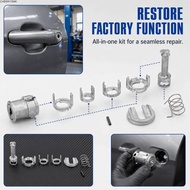 CHERRY3WK 7PCS Lock Repair Kit, Silver Metal Door Lock Repair Kit, 51217035421 Lock Internal Parts f