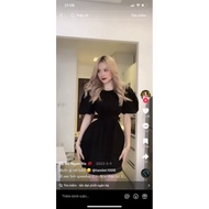 Pass ¶Black anna COQUI Dress With Arms Is Super Pretty.