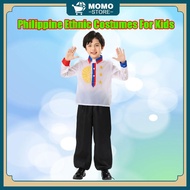 Philippines Barong Flag Kids Costume Buwan ng Wika United Nations Festival Outfit