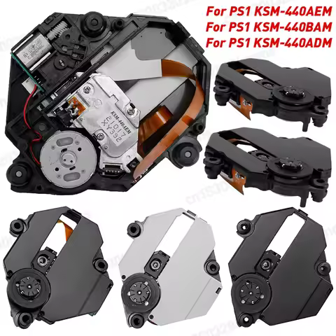 Original Game Console Lasers Lens for PS1 KSM-440AEM KSM-440BAM KSM-440ADM Replacement Anti Fall Opt