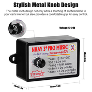 Truck Rapid Relay Nhay 3pro Music Relay Tunebox Music Box For Motor And Truck nhay 3 pro music horn 