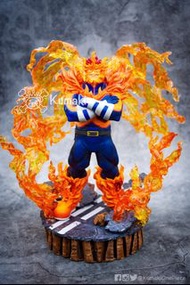 我的英雄學院 景品 奮進人 轟炎司 烈炎特效地台 (PM查詢) MyHeroAcademia Enji Todoroki Flame Effect Diorama  我英 我英景品 我英一番賞 我英s