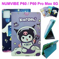 สำหรับแท็บเล็ต PC P60 NUMVIBE 11นิ้ว NUMVIBE P60 Pro Max 5G แฟชั่นเคสทั่วไปวาดลายตัวการ์ตูนน่ารักพับ