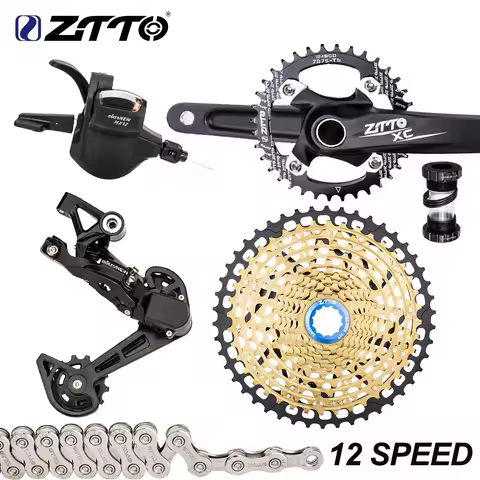 ZTTO MTB 12 Speed Group Set 1x12 Shifter Lever Rear Derailleur 12s 11-46T 11-50T 11-52T HG Sprocket 