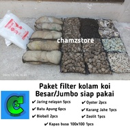 Paket jumbo media filter kolam koi siap pakai / media filter koi / filter kolam koi / media filter k