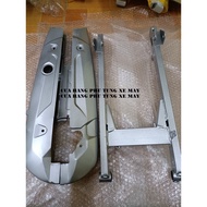 Folding set + Fu125 chain cover for Wave Alpha 110 2017 - 2022, Wave Blade, Future 125 gray