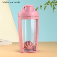 kitchenpartner7c 650ML Shaker Bottles Whey Protein Powder Mixing Bottle Fitness Shaker Mug Outdoor P
