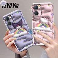 [SHARK CASE] Softcase VIVO Y18 4G 2024 NEWEST Hello Kitty 3D Motif - Vivo Y18 Casing - Vivo Y18 Case