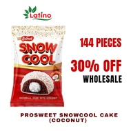 OFFER! 30% Discount on Wholesale Prosweet Donut 144 Pieces  - Snowcool(Coconut) / Sufle(Chocolate)  