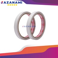 24 PCS Sazanami Double Tape kertas 12mm x 8m Double side tape