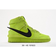 New deisgn AMBUSH  x DUNK SB high "Flash Lime" men shoes running sports shoes sneakers green CU7544-