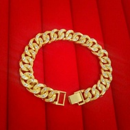 Pure Gold 24K Plated Bracelet Gold Korea 24K
