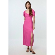 [3 colors]- genuine August Sky midi dress