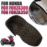 กล่องเก็บของเบาะหนังสำหรับ Honda Forza300 Forza350 NSS 300 Forza 350มอเตอร์ไซค์อุปกรณ์ป้องกันขอบที่เ