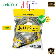ARIGATO 19+1 standard 2.0 1.5m 3m 5m HDMI cable, extremely good for sharp images 4K60Hz