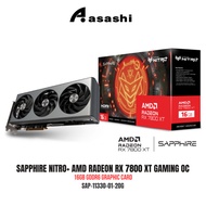 SAPPHIRE NITRO + AMD Radeon RX 7800 XT GAMING 16GB GDDR6 GRAPHICS CARD ( SAP-11330-01-20G )