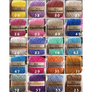 FINGERING GLOSSY JAPANESE COTTON FIBER Yarn Cotton Yarn