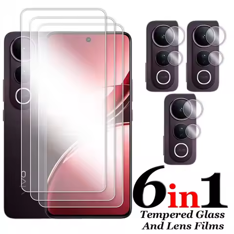 For Vivo V50 Lite Glass 6.77 inch Transparent Screen Protector For Vivo V50 Lite 4G 5G Tempered Glas