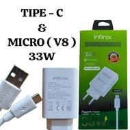 Infinix Fast Charging 33W MICRO TYPE C Charger