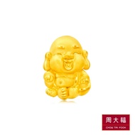 CHOW TAI FOOK 999 Pure Gold Pendant - Q 版笑佛 (Laughing Buddha) R21454