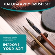 12 PCS Chinese Calligraphy Brush Set - Painting Writing Watercolor Sumi Brushes Set Kanji Japanese D