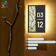 Acrylic House Number LED House Number Plate