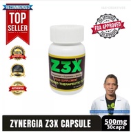 Original Zynergia Z3X (Mangosteen + Graviola + Moringa) 500mg / 30 capsules Best Seller Doc Atoi Zyn