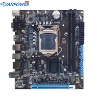 H110 Motherboard M.2 NVME Desktop Motherboard Dual-Channel DDR4 Memory Computer Motherboard USB2.0 for 1151 6/7/8th CPU