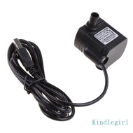KING DC3 5V-9V 3W Quiet Flow Adjustable Pump Replacement USB Submersible Water Pump