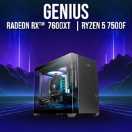 INVADER GENIUS G21 | RX 7600XT | RYZEN 5 7500F GAMING DESKTOP