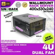 Wallmount Rack Server 4U Rack Server 4U SINORACK Mesh Door