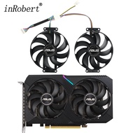 Original Video Card Fan For ASUS GeForce RTX 2070 2060 GTX 1660 DUAL MINI OC 87MM FDC10H12S9-C Graphics Card Cooling Fan Graphics Cards