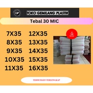 (THICK) OPP Plastic Clothes Plastic Clothes/ Garment Plastic/ Bread Plastic/ 6x35/ 7x35/ 8x35/ 9x35/