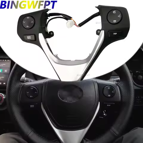 New Steering Wheel Switch Button For Toyota Corolla 2014-2018 Yaris Vios 2018-2022 84250-02560