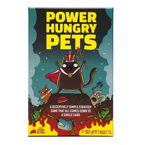 Power Hungry Pets by Exploring Kittens -2-6 players - Age 7 and above -15 minutes of gameplay - Simp