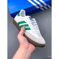[Original] as_samba og White green 36-45 sport shoes QC97 RCDU