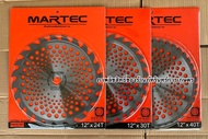 ใบตัดหญ้าMARTEC แท้ รุ่นใหม่ใหญ่กว่าเดิม มีฟันเลื่อยตัดไม้ได้ ขนาด12 นิ้ว