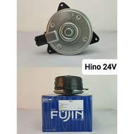 RADIATOR & AC FAN MOTOR 168000-8210 / 221HN-849D0 (24V) HINO TRUCK GOOD QUALITY ISUZU/ ORIGINAL FUJI