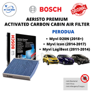 BOSCH Aeristo Premium Activated Carbon Cabin Air Filter 0986AF7001 for Perodua Myvi D20N 2018+ Myvi 