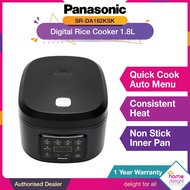 Panasonic Microcomputer Rice Cooker Digital 1.8L Non Stick SR-DA182 SR-DA182KSK