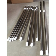 2m Stainless Steel Hand Waving Flagpole 2.5m Telescopic Flagpole 3m Room Outdoor Activities Flagpole
